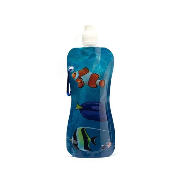 Zees Creations Zees Creations Fish Pocket Bottle With Brush CB1040